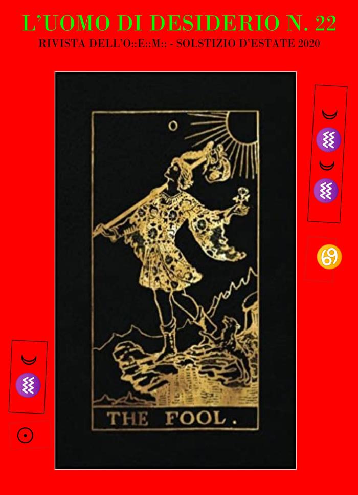 L’UOMO DI DESIDERIO N. 21 RIVISTA DELL’O__E__M__ - EQUINOZIO DI PRIMAVERA 2020 (2)